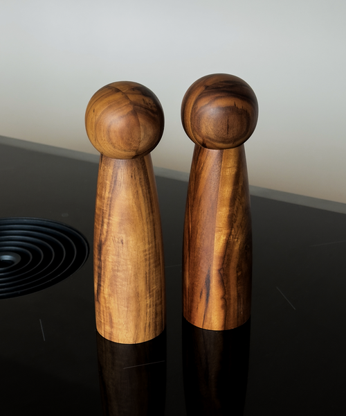 Salz- und Pfeffermühle im modernen Design aus der Serie Balou – Produktansicht im Überblick