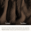 Dunkelbraune Musselin Doppelbettwäsche | Haven