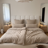 Musselin Kissenbezug 40×80cm in Beige | Haven