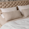 Musselin Kissenbezug 40×80cm in Beige | Haven