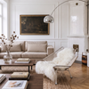 Musselin Kissenbezug 40×80cm in Taupe | Haven