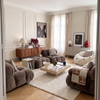 Musselin Kissenbezug 50×50cm in Taupe | Haven