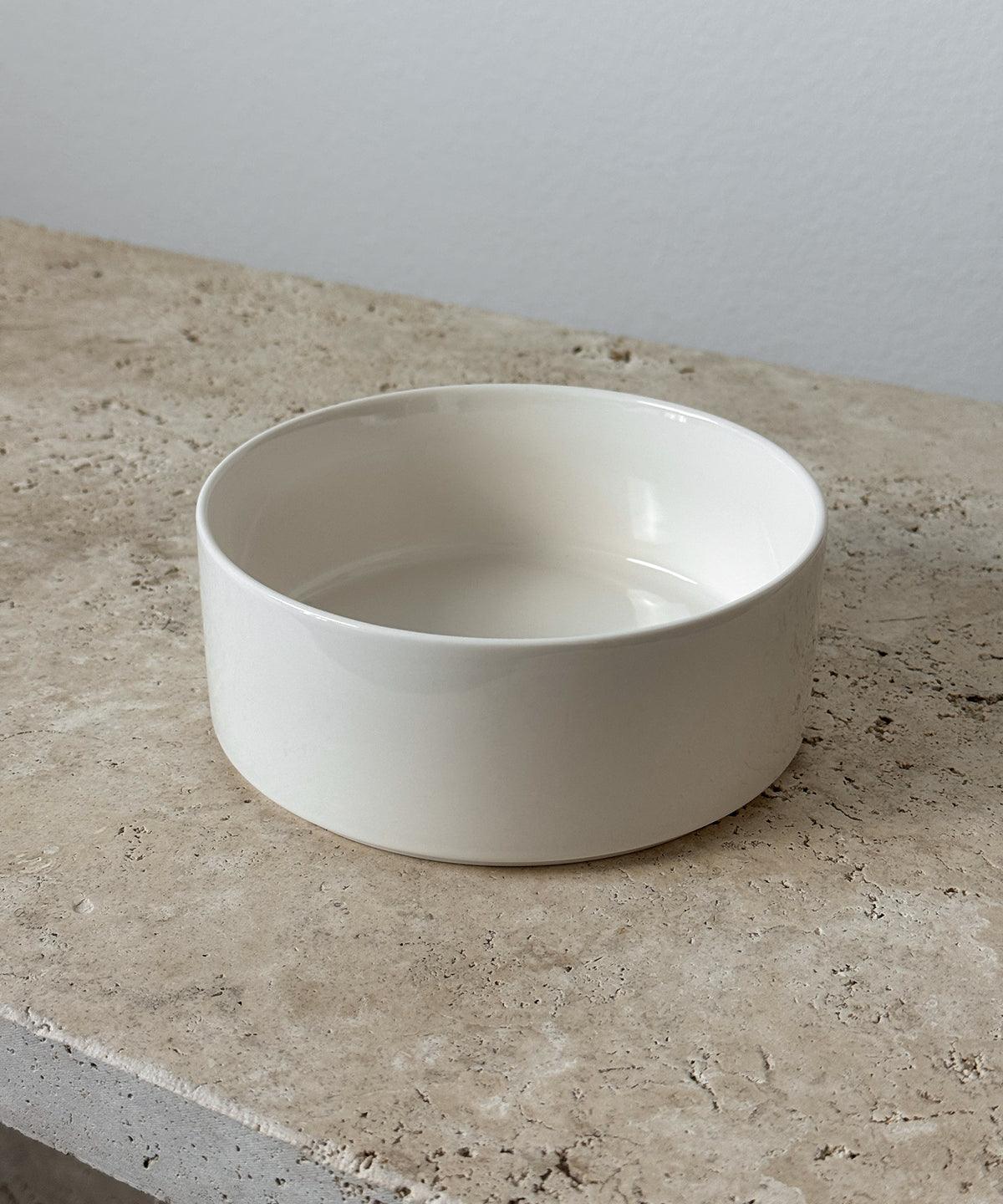 Kleine Bowl in Cremeweiß glänzend – Serie Nia von 7 O'CLOCK
