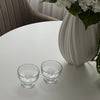 Dessert Schale aus Glas | Drapé