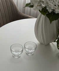 Dessert Schale aus Glas | Drapé