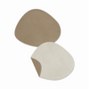 Telleruntersetzer Taupe/Creme | Jade