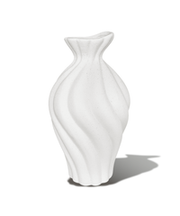 Keramikvase mit gedrehtem Wellenrelief – esma collection von 7 O'CLOCK