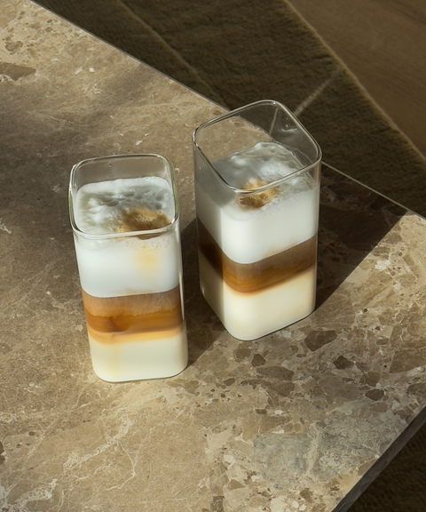 Glas eckiges Design | Kuba