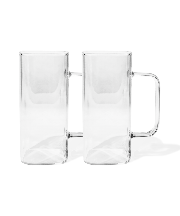 Glastasse eckiges Design | Kuba
