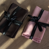 Dunkelbraune Servietten 6er Set | Kyla