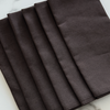 Dunkelbraune Servietten 6er Set | Kyla