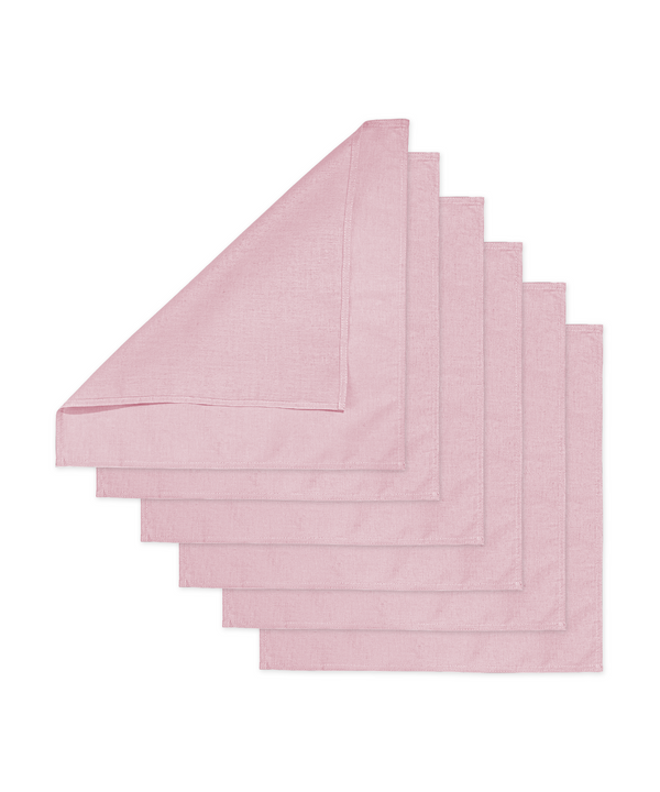 Rosa Servietten 6er Set | Kyla