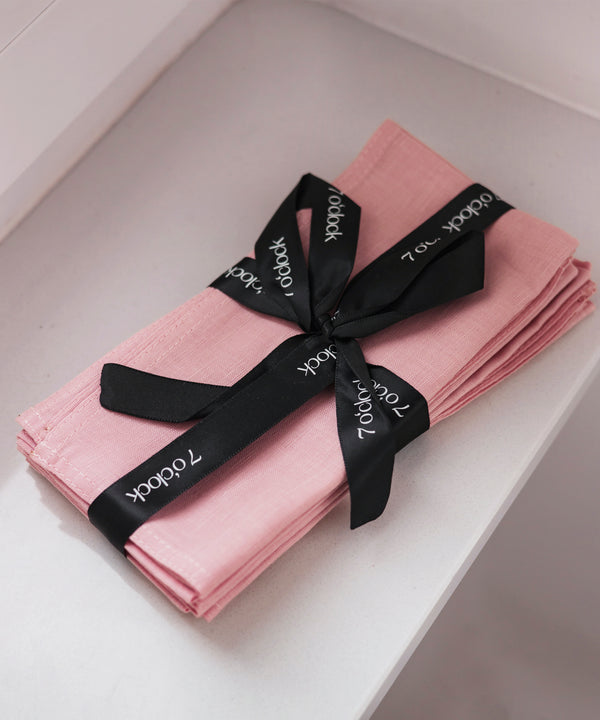 Rosa Servietten 6er Set | Kyla