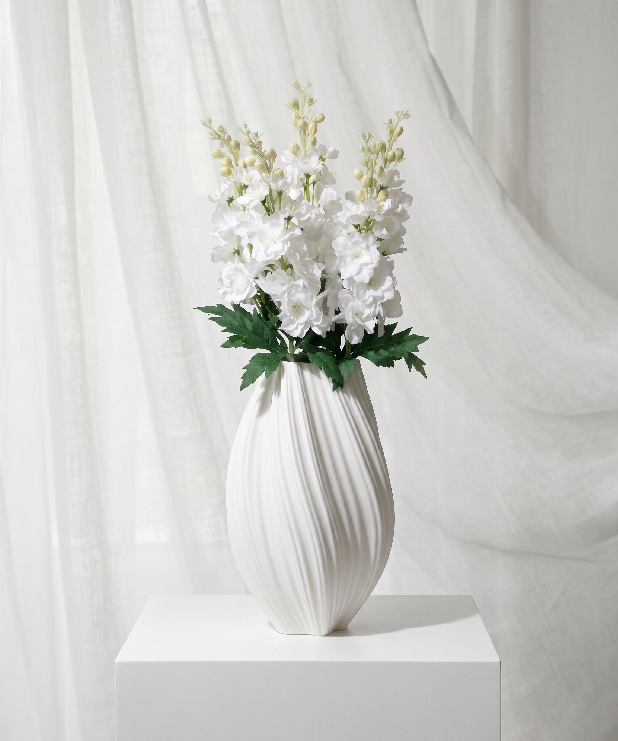 Levkojen 5er Bouquet in Weiß | Bloom