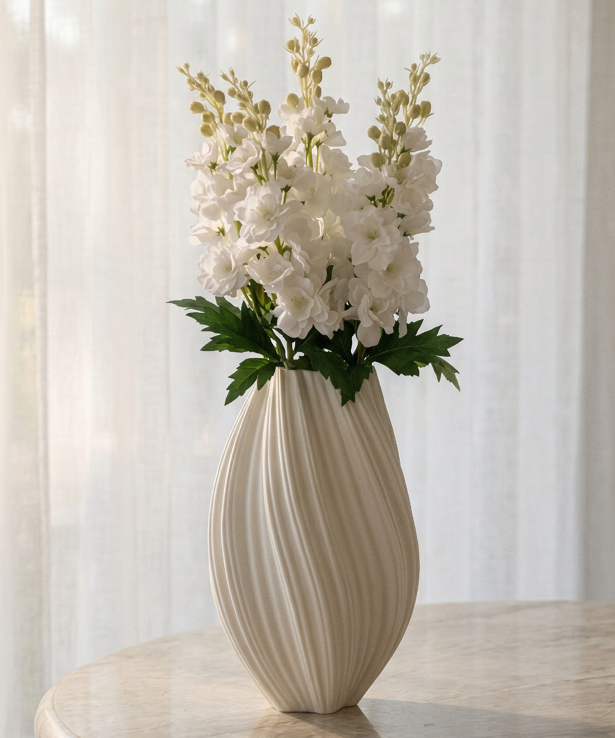 Levkojen 5er Bouquet in Weiß | Bloom