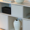 Große Keramik Vase mit hoher & weich geformter Silhouette | Maira