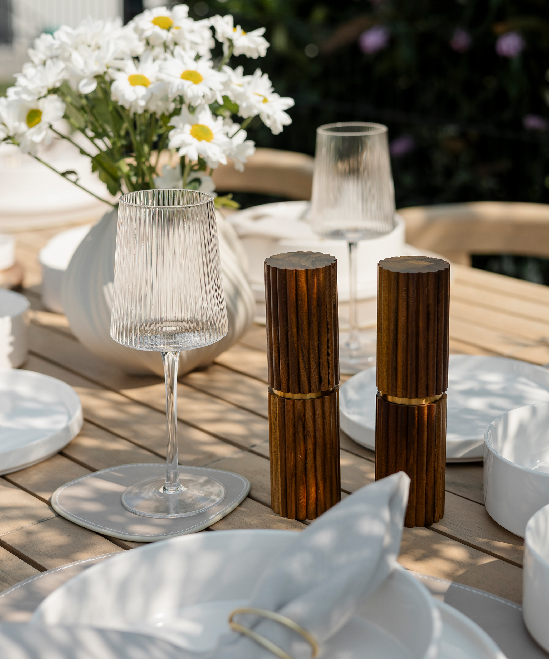 Salz- und Pfeffermühle Rillen-Design | Marlo