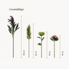 Moody Garden 7er Bouquet in Altrosa & Grün | Bloom