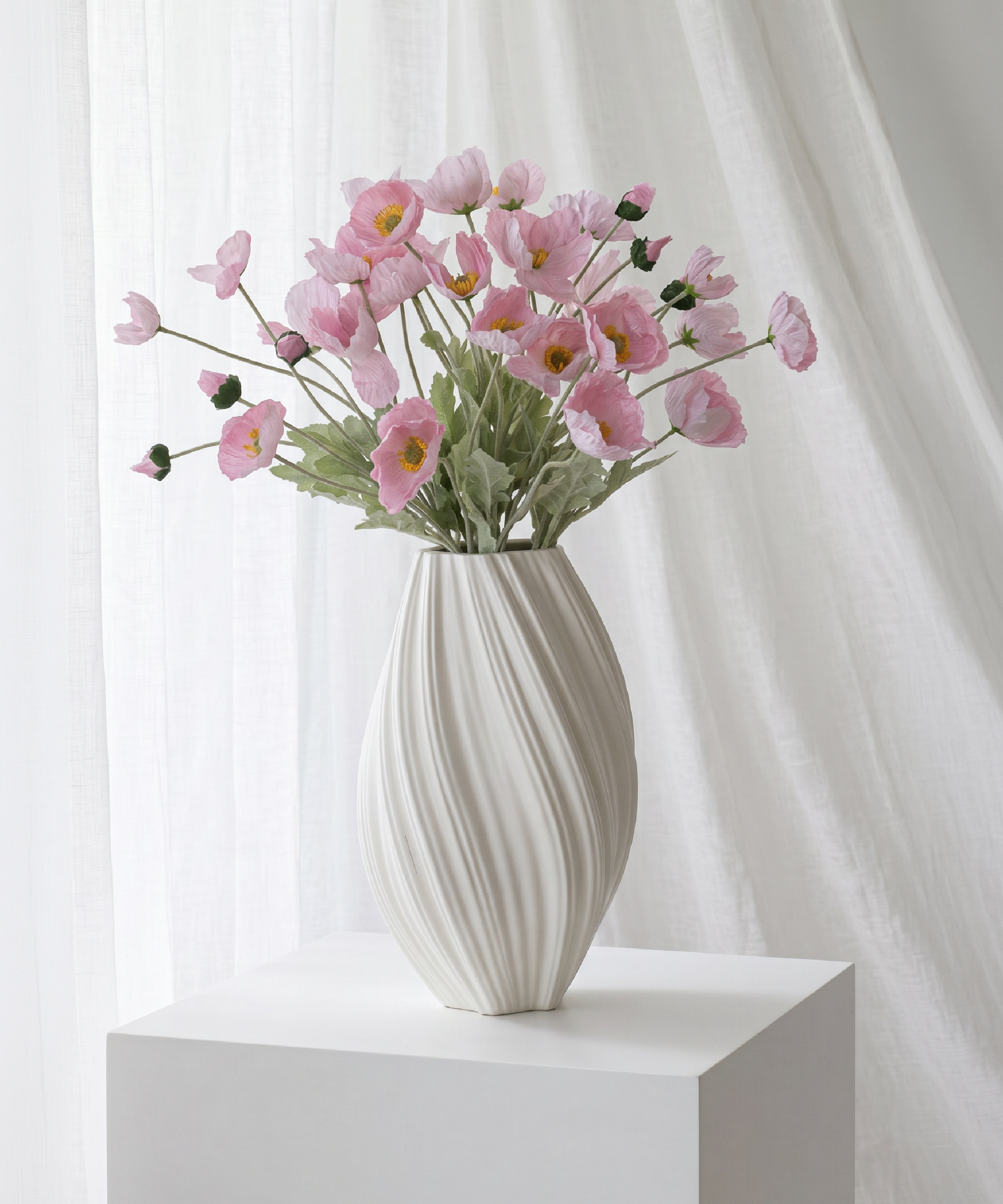 Mohnblüten 8er Bouquet in Rosa | Bloom