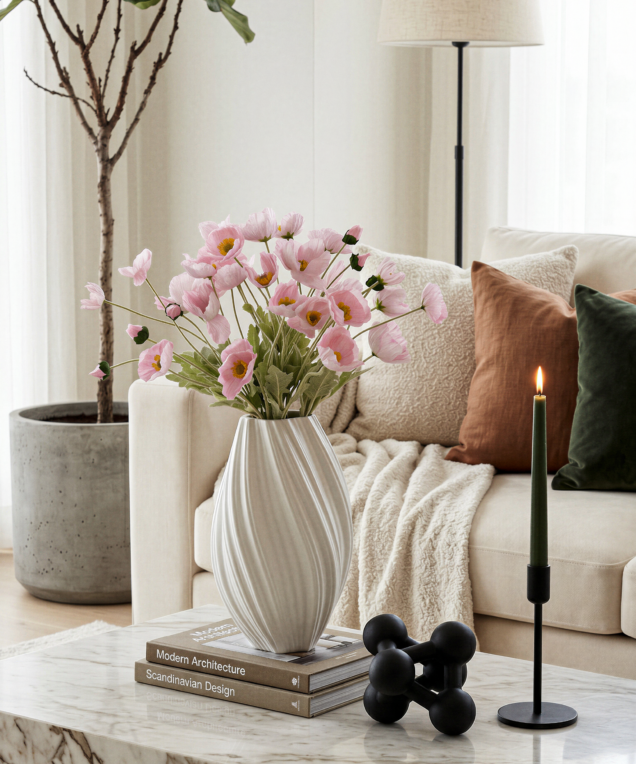 Mohnblüten 8er Bouquet in Rosa | Bloom