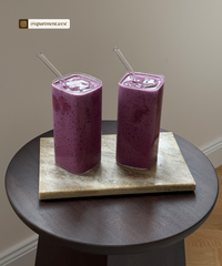 Geriffeltes Glas im eckigen Design | Kuba