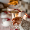 Geriffeltes Champagnerglas | Paris