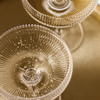 Geriffeltes Champagnerglas | Paris
