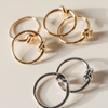 Serviettenringe Gold & Silber im 2x 6er Set | Tye