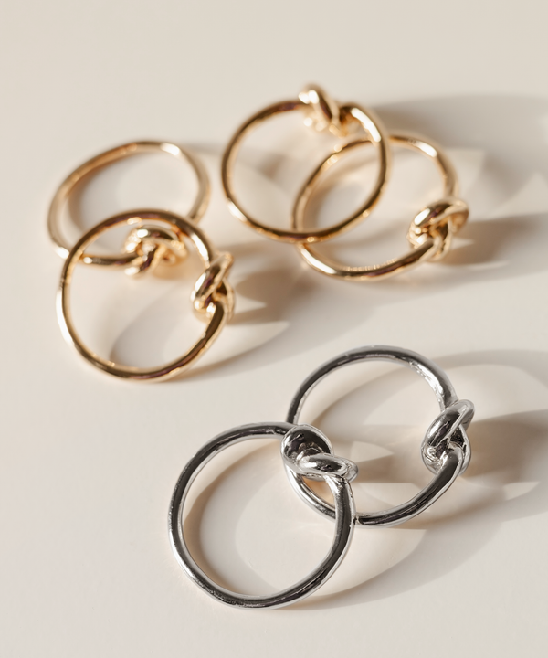 Serviettenringe Gold & Silber im 2x 6er Set | Tye