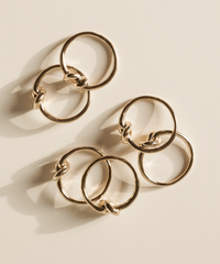 Serviettenringe Gold 6er Set | Tye
