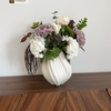 Große Keramik Vase Cremeweiß | Flora