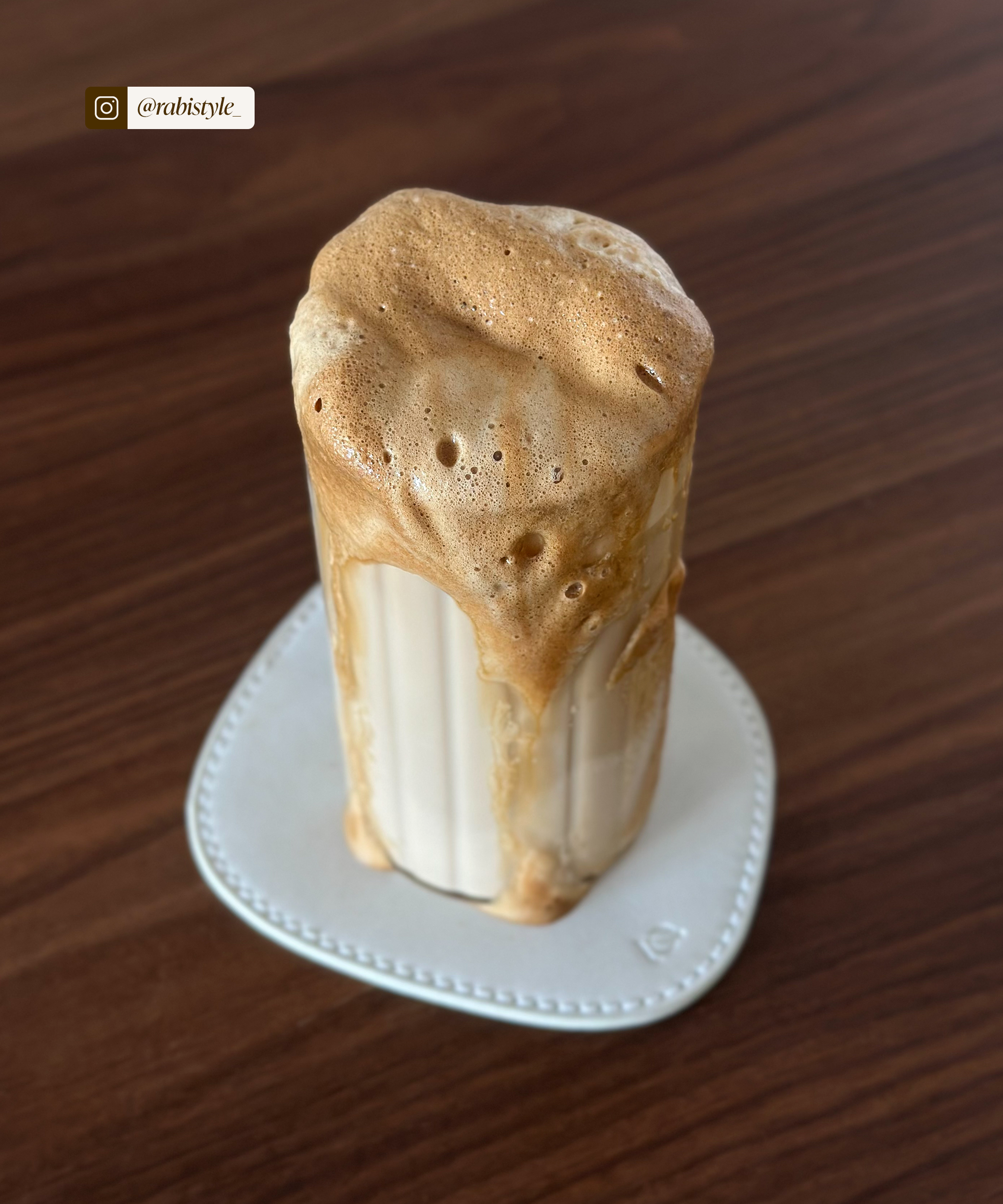 Großes Glas Streifen-Design | Norway