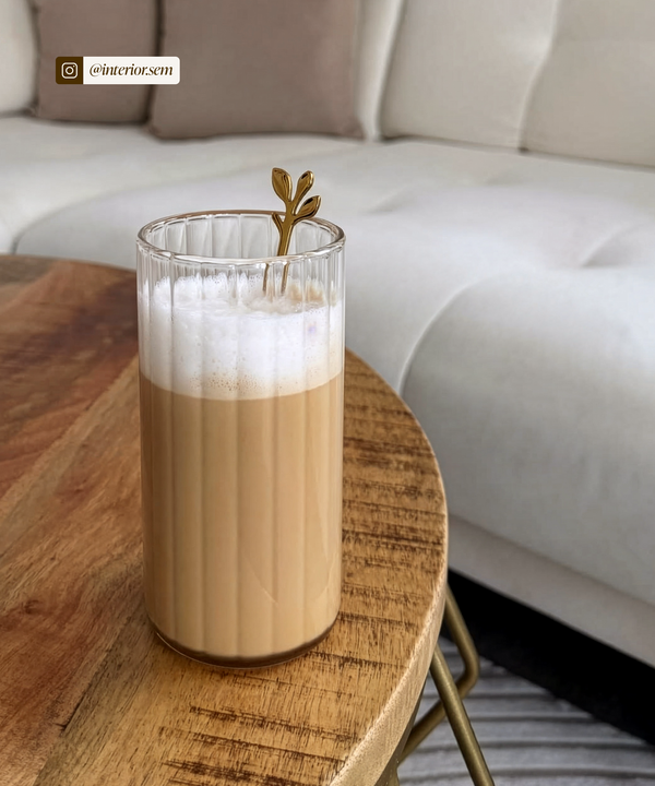 Großes Glas Streifen-Design | Norway