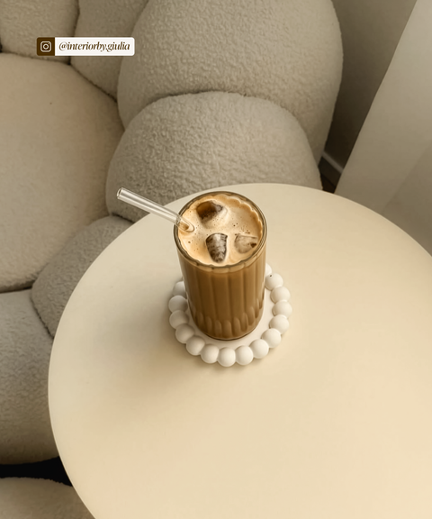 Großes Glas Streifen-Design | Norway