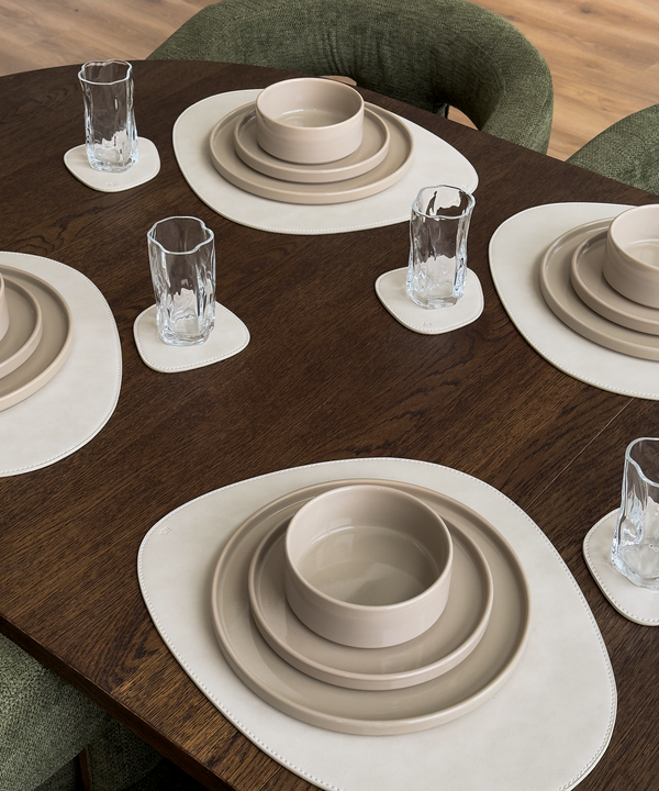 Geschirrset Taupe | Nia