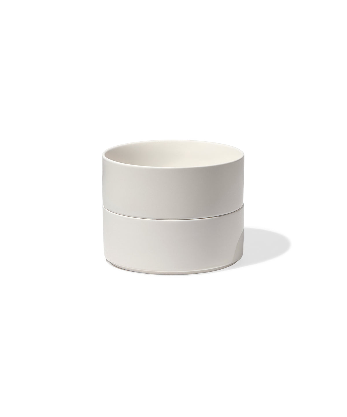 2er Set kleine Bowls cremeweiß matt | Nia