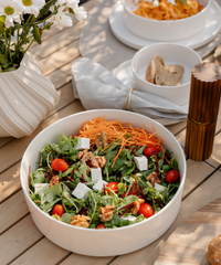 Große Bowl Ø27cm in Cremeweiß | Nia