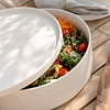 Große Bowl Ø27cm in Cremeweiß | Nia