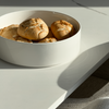 Große Bowl Ø27cm in Cremeweiß | Nia