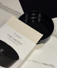 Große Bowl Ø27cm in Schwarz | Nia