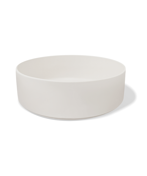 Große Bowl Ø27cm in Cremeweiß matt | Nia