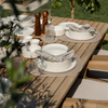 Geschirrset Cremeweiß | Nia - 6 Personen (24-teilig)