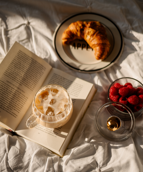 Glastasse Streifen-Design | Norway