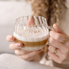 Glastasse Streifen-Design | Norway