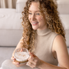 Glastasse Streifen-Design | Norway