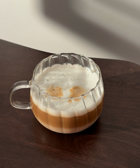 Glastasse Streifen-Design | Norway