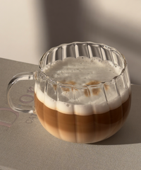 Glastasse Streifen-Design | Norway