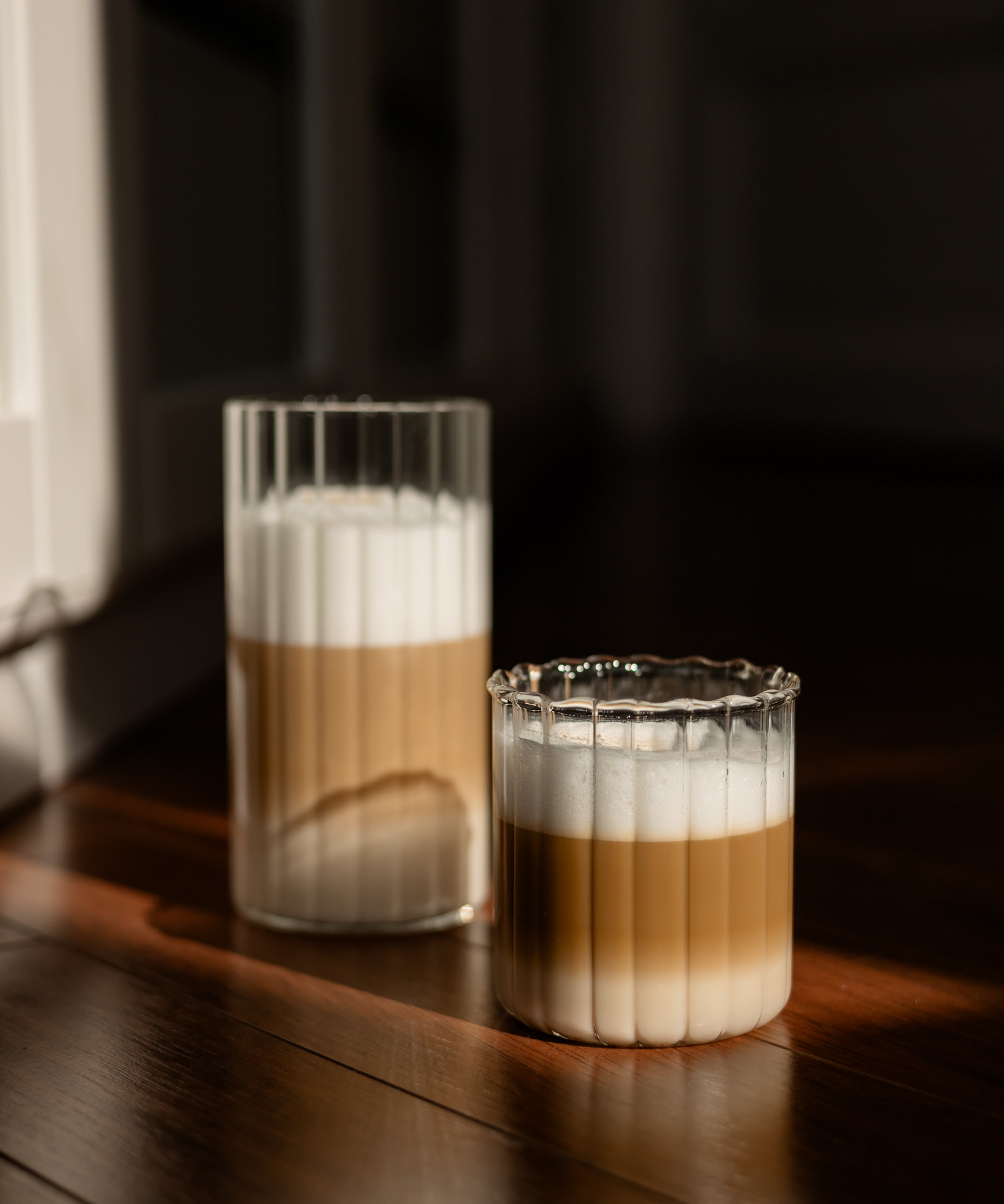 Kleines Glas Streifen-Design | Norway