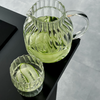 Teekaraffe & Glastassen-Set Streifen-Design | Norway