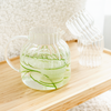 Teekaraffe & Glastassen-Set Streifen-Design | Norway
